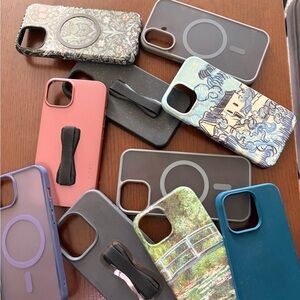 Mixed Color Phone Case Bundle - Assorted Protective Covers